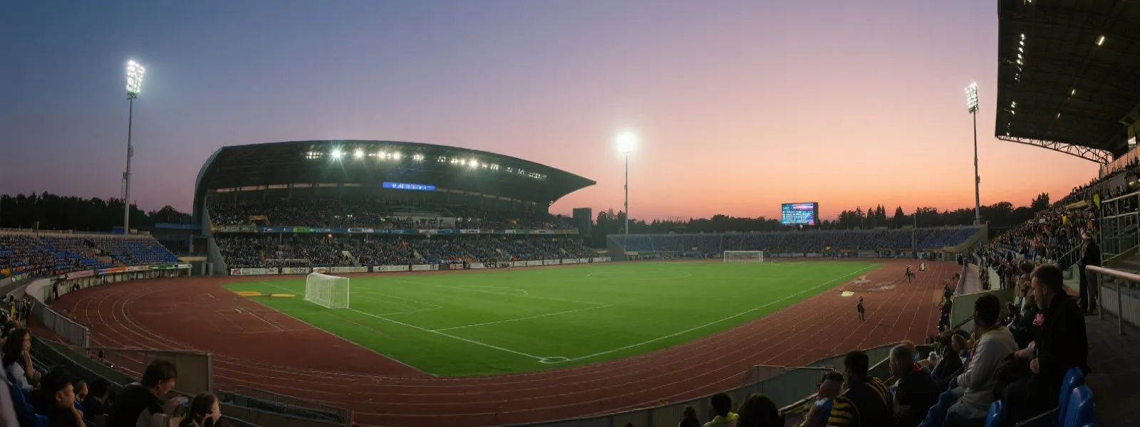 体育赛场氛围图