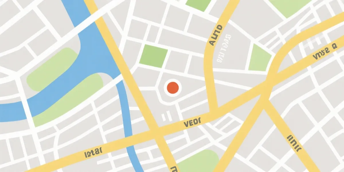 公司地址地图示意